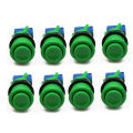 8pcs 28mm Happ Style American Push Button With Micro Switch Concave Cap For DIY Kit Arcade Button 30mm Hole Game Machine Parts. 