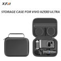 XFJI Storage Bag Case PU Leather Drop-resistant Hard Shell Handbag for  X200 Ultra Photographer's Kit Protective Accessories. 