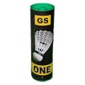 Pack of 6 GS One |GS Tournament High Quality Nylon Shuttlecocks For Professional. 
