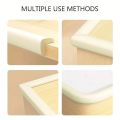 2M Child Bumper Strips Baby Safety Anti-collision Soft Table Edge L-shaped Protector Strip Safety Table Corner Protection Strips. 