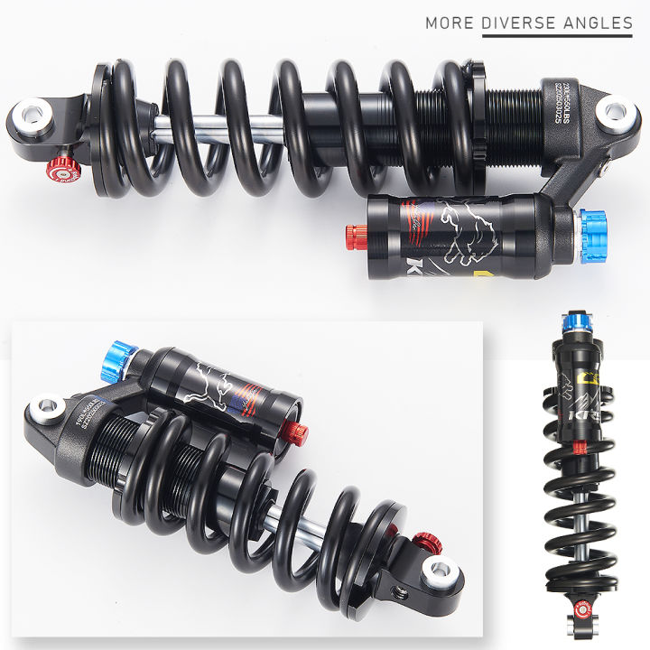 KRSEC Mountain Bike Rear Coil Shock Full-Suspension 550LBS Spring Soft ...