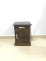 Teak Bed Side Cupboard. 
