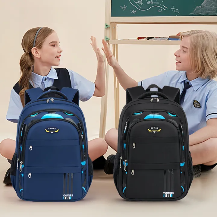 Children's%20Waterproof%20Schoolbag.%20Large%20Capacity,%20Good%20Feel,%20and%20Waterproof%20Function.%20Suitable%20for%20Teenage%20Boys/Girls.%20Breathable%20-%20Image%202
