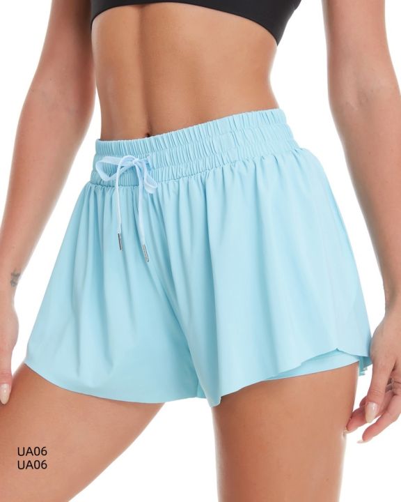 Breathable%20Women's%20Sports%20Shorts%20-%20Elastic%20Drawstring%20Waist,%20Liner%20Design,%20Side%20Pocket,%20Ideal%20for%20Gym%20Yoga%20Running%20Casual%20Wear%20-%20Image%204