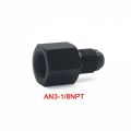 New Black Aluminum AN4 AN8 An6 1/8npt Female To AN 3 AN6 An8 An10 Male Flare Adapter Fitting Reducer. 