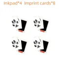 4Pack Pet Pawprint Ink Pad For Dogs & Cats, Pet Footprint Pad For Memorizing Memorial Supplies. 