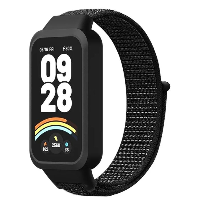 Nylon%20Loop%20Strap%20For%20%20Band%209%20Active/Redmi%20Band%203%20Comfortable%20Replacement%20Bracelet%20wristband%20For%20%20Band%209%20Active%20Belt%20-%20Image%202