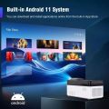 Magcubic 8K HY450 Projector HY-450 smart Android projector 900ANSI Ultra Short Throw indoor outdoor Allwinner H716 BT5.4 Auto Offset Electronic Focus WIFI6 Dual speaker home theater projector system home cenima. 