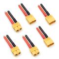 XT60 Connector 12AWG Silicon Wire Female and Male Extention Cable XT60 Plug Connector for RC Cars Boat Drone Lithium Battery. 