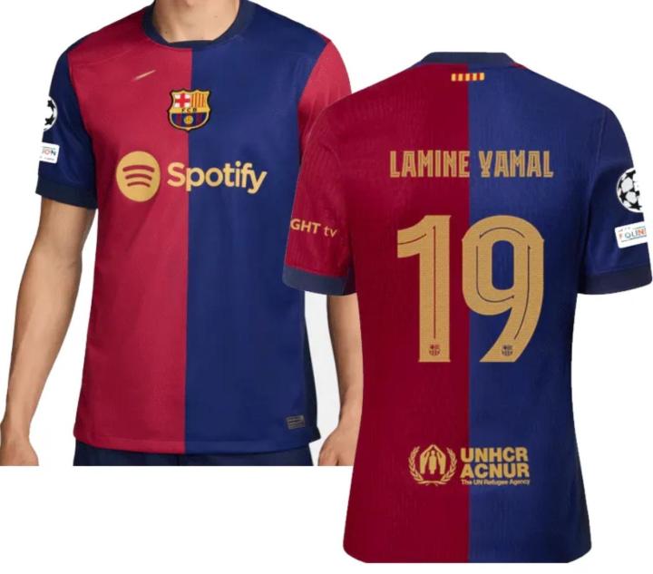 lamine yamal Barcelona football kit jersey