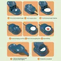 New 2 In 1 Dumpling Maker Dumpling Mold Dumpling Skin Wrapper Mould Dough Press Maker Kitchen Dumpling Noodles Making Tool. 