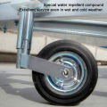 8 Inch RV Trailer Jack Wheel Replacement 1100 Lbs Strong Capacity 48mm Rim Trailer Jack Caster.