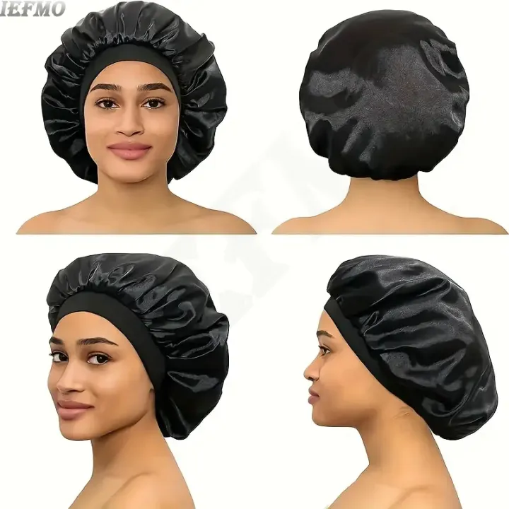 Extra%20Wide%20Soft%20Band%20Satin%20Sleep%20Cap%20Single-Layer%20Silk%20Bonnet%20Design%20for%20Long&Curly%20Stay-On%20Hair%20Night%20Hair%20Wrap%20for%20Women%20-%20Image%206