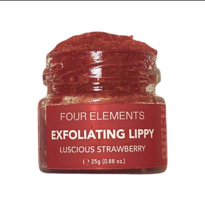 Four Elements Exfoliant Lippy Lip Scrub Strawberry 25G