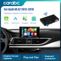 CARABC Wireless CarPlay Module for Audi A6 A7 2012-2018 Android Auto Interface Bluetooth Audio Rear Camera CarPlay.