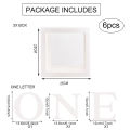 25cm ONE Letter Balloon Box 1 One Year Old Birthday Decor 1st Birthday Party Decoration Kids Boy Girl Baby Shower Balloon Box. 