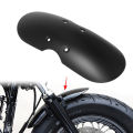 Motorcycle Short Front Fender Mask Splash Mudguard Fairing Chopper Fit For Triumph Bonneville Scrambler T100 2001-2016 2015. 
