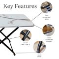 Folding Table Wooden Coffee Table, Computer Table, Small Table for Kitchen, Living Room. 