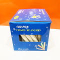 Colored Chalk, White Chalk, Chalk with Little Dust, 100 Sticks Per Box, Chalk for Writing on the Board, 100 Sticks of Chalk, Writes Smoothly, Erases Easily, Good Quality, Ready to Ship.. 