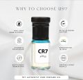 CR7 BLUE Attar | Luxury Unisex Scent | 24+ Hours Lasting | Alcohol Free | 3ml (Pack of 1).