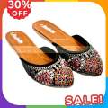 Girls stone covered nagra shoe stylish fashionable half shoe | Girls exclusive Eid collection nagra shoes EUR 36-41. 