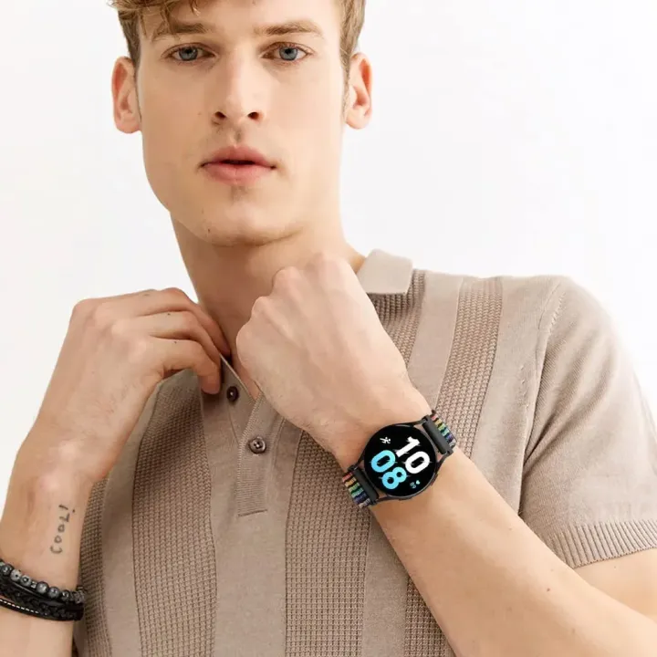20mm%2022mm%20Nylon%20Loop%20Strap%20for%20Samsung%20Watch%207/6/5/4%20Classic%205Pro%20Huawei%20Watch%205/4/GT6-5%20Pro%20Bracelet%20Band%20Amazfit%20GTS/GTR%20Belt%20-%20Image%206
