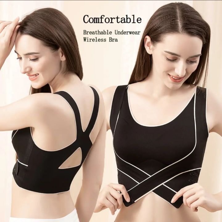 Imported%20Premium%20soft%20stretch%20comfortable%20push%20up%20sports%20bra%20yoga%20bra%20for%20Women-one%20piece%20-%20Image%203