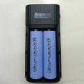 2/3-Port Input 18650/18700/20700/21700 Battery Charger Adapter with LED Flashlight DIY Power Bank Plastic Shell for Mobile Phone. 