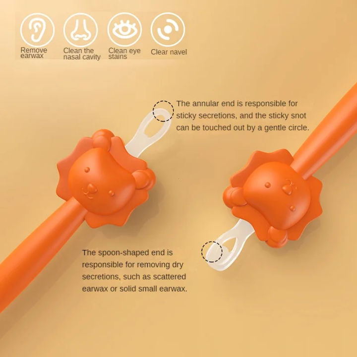 2024%20New%20models%20Baby%20Cleaner%20Spoon%20Double-headed%20Soft%20Wax%20Curette%20Picker%20Nose%20Cleaner%20Silicone%20Ear%20Wax%20Pickers%20Clean%20Tweezers%20-%20Image%202