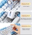 Upgrade your cleaning game with our 7-in-1 Computer Keyboard Cleaner Kit. This portable toolset includes an Earphone Cleaning Pen, Keycap Puller, and multifunctional brushes for a spotless PC experience. Elevate your workspace hygiene effortlessly!. 