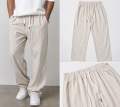 Unisex Linen Comfort Trouser | Breathable Summer Casual Relax Fit Track Pants. 