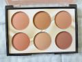 Just gold intense contour palette 6 shades for womens. 