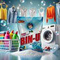 BIN-U washing powder | Binu | bin.u | bin-u | واشنگ پاؤڈر| surf. 