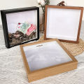3d Hollow Money Saving Photo Frame Can Hold Photos Paintings Dried Flowers Desktop Ornaments Decorations Commemorative Gifts. 
