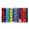 12/36Pcs Spiderman Braclet Party Favor Kids Spidey Birthday Party Supplies The Avenger Slap Bracelets Classroom Toys Wrist Bands. 