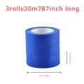3 Roll/Set Paint Tape Multi-Surface Masking Easy Removal Paint Tape Security Wall Painting Crafts Art Construction Home 20m/Roll. 