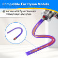 Dryer Vent Cleaner Kit Hose Attachment For V7 V8 V10 V11 V12 V15 Vacuum Cleaner Part Lint Remover For Efficient Cleaning.