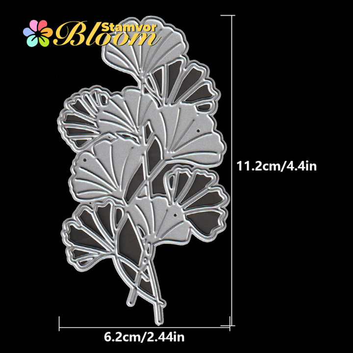 Ginkgo%20biloba%20leaves%20Beautiful%20FLowers%20Metal%20Cutting%20Dies%20Scrapbooking%20Decorative%20Embossing%20-%20Image%202