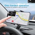 Car Phone Holder Mount for Dashboard, 1200° Rotating Cell Phone Holder for Car, Universal Big Clamp Car Phone Mount Compatible. 
