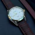 New fashionable stainless kalbor date Movement stylish watches for men's. 