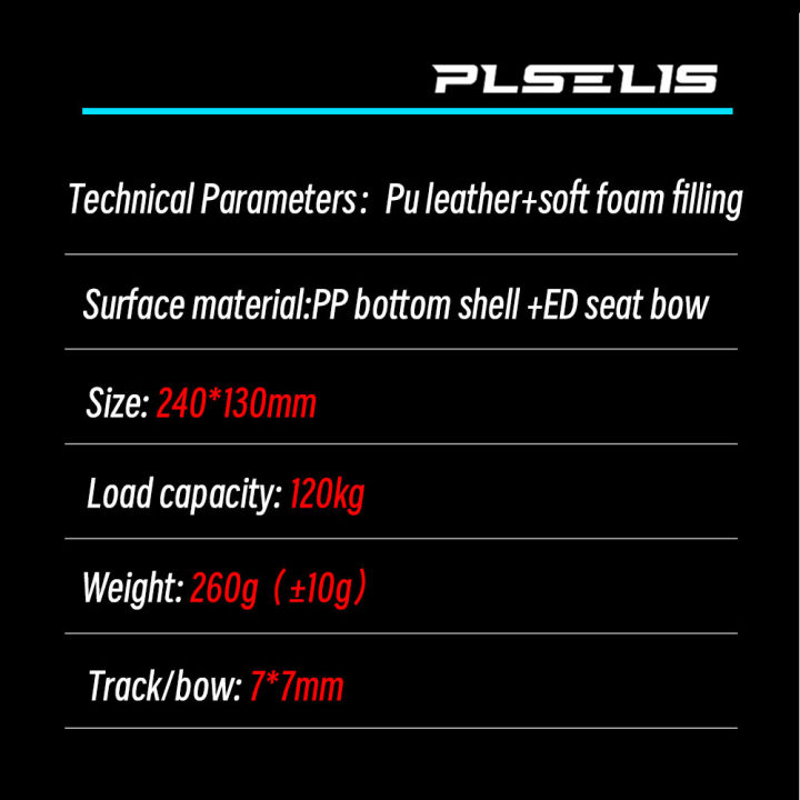 PLSELIS%20Mountain%20Bike%20Seat%20Bag%20Soft%20Comfortable%20Slope%20Bike%20Accessories%20Lightweight%20260g%20Riding%20Equipment%20-%20Image%203