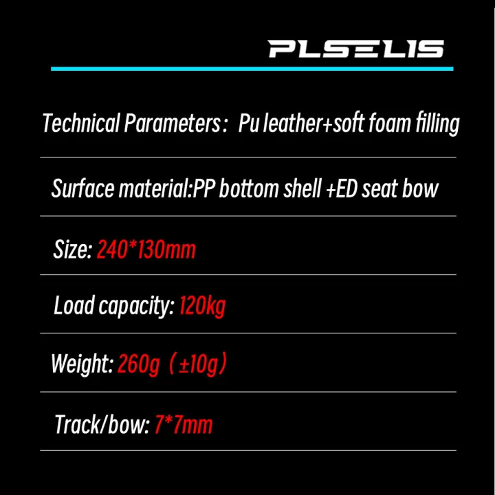 PLSELIS%20Mountain%20Bike%20Seat%20Bag%20Soft%20Comfortable%20Slope%20Bike%20Accessories%20Lightweight%20260g%20Riding%20Equipment%20-%20Image%203