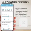 Tuya Zigbee WiFi  Human Presence Sensor MmWave Radar Detector With Luminance Sensor For Smart Home Smart Life replace PIR Sensor. 