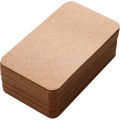 20/50/100pcs Retro Double Sided Blank Kraft Paper Card Word Card Note Message Card DIY Postcard Gift Greeting Invitation Card. 
