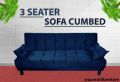 Sofa Com bed-wooden sofa cum bed-High Quality sofa cum bed  with Two Cushion(Multicolor). 