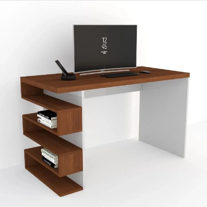 Arqam.pk. Modern Study & Computer Table with Storage Shelves | Daraz.pk