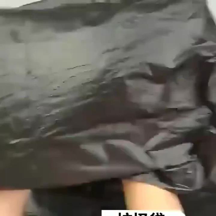 100Pcs Thickened Black Vest Plastic Bag Takeaway Shopping with Handle Bag Kitchen Living Room Garbage Clean Storage Bag