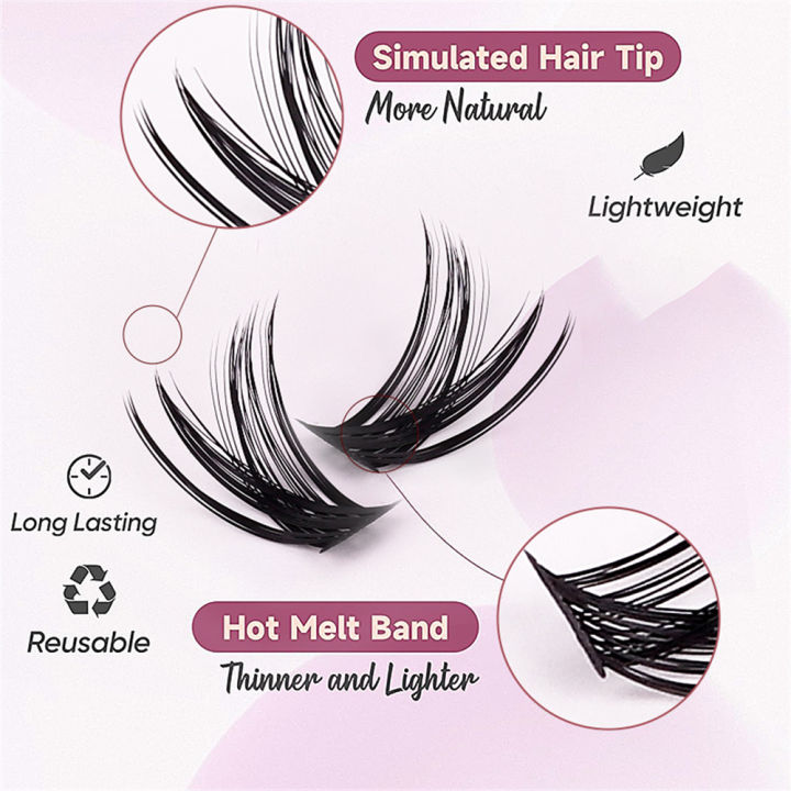 Lash%20Clusters%20120pcs%20Cluster%20Lashes%208-16mm%20Wispy%20Individual%20Lashes%20Extensions%20Natural%20Look%20Lashes%20D%20Curl%20Fluffy%20Cluster%20Lashes%20D%20-%20Image%204