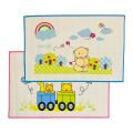 Baby Printed high quality  Airfilled rubber cot sheet Large (90*60 cm). 