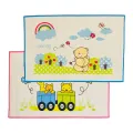 Baby Printed high quality  Airfilled rubber cot sheet Large (90*60 cm). 
